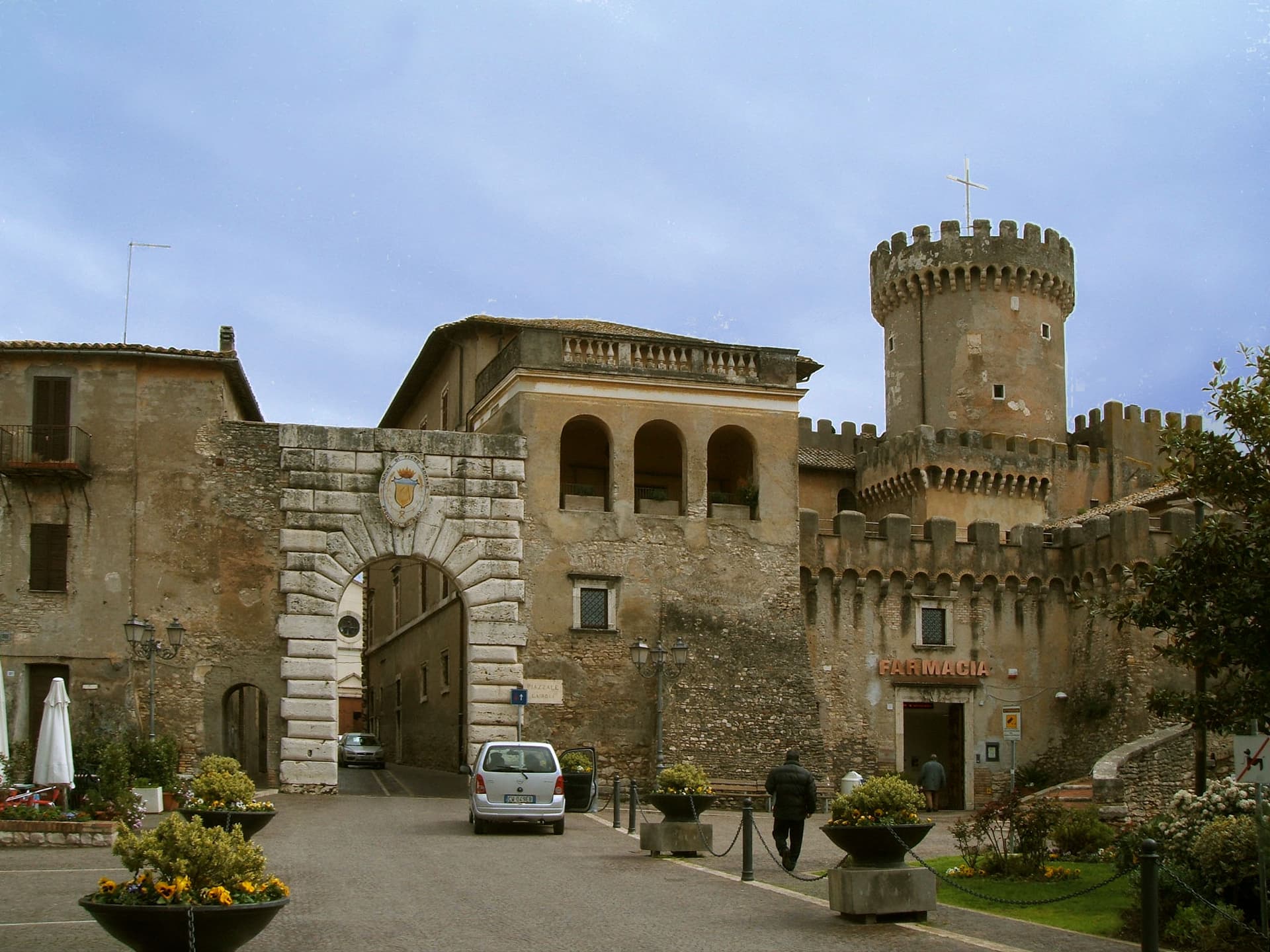 Fiano Romano, borgo collinare in provincia di Roma