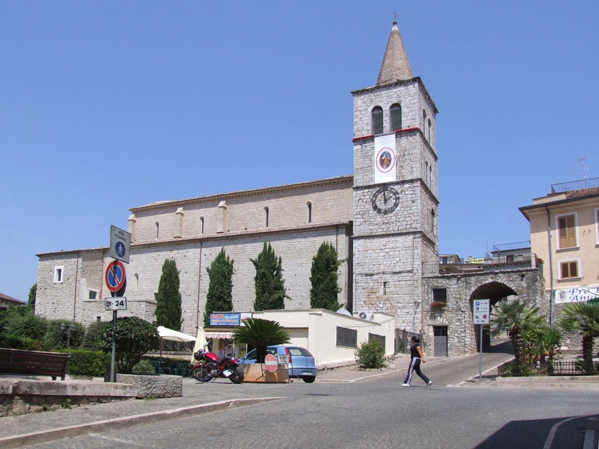 Amaseno, borgo collinare in provincia di Frosinone