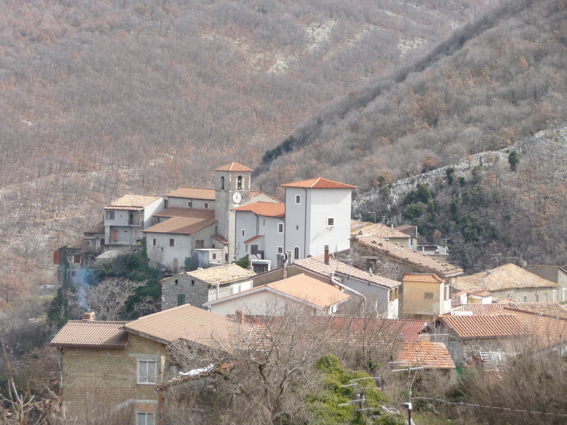 Gorga, borgo collinare in provincia di Roma