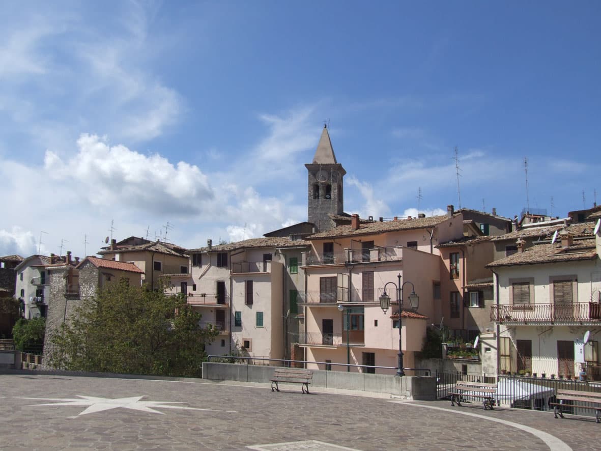 Affile, borgo costiero in provincia di Roma