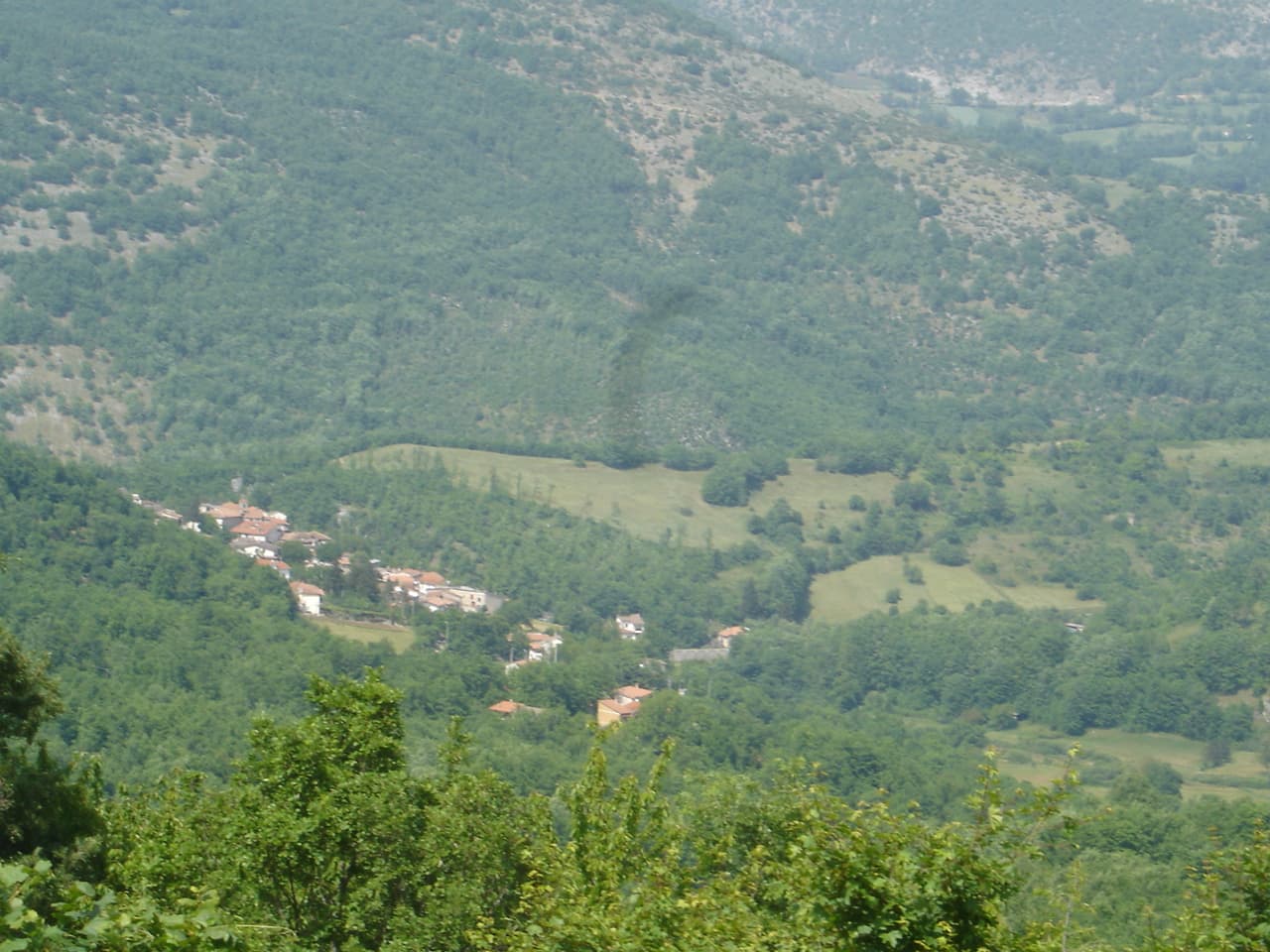 Pescorocchiano, borgo collinare in provincia di Rieti