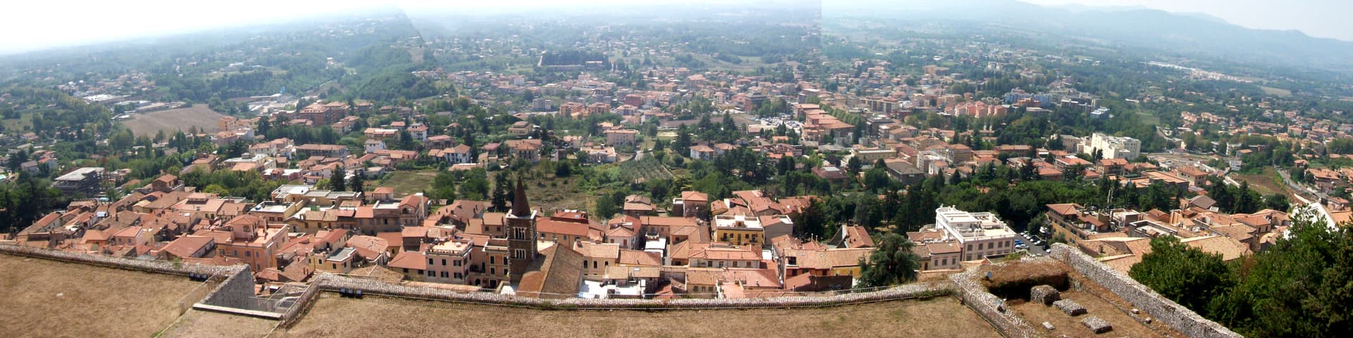 Palestrina, borgo collinare in provincia di Roma