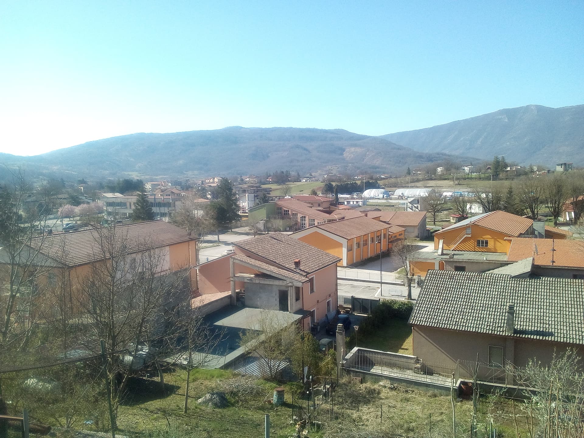 Borgorose, borgo collinare in provincia di Rieti