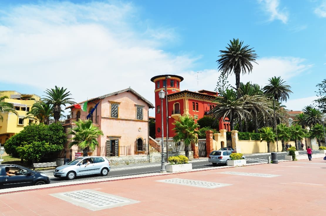 Santa Marinella, borgo collinare in provincia di Roma