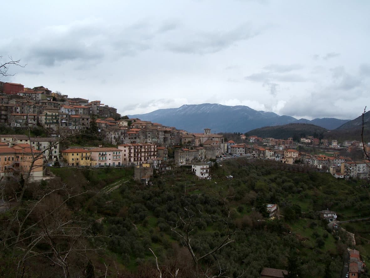 Segni, borgo collinare in provincia di Roma