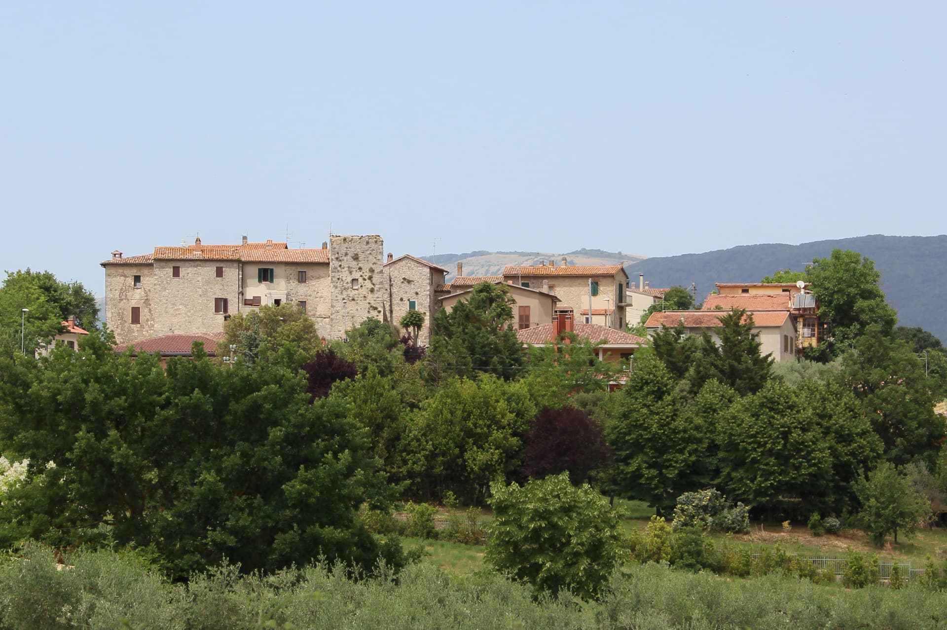 Configni, borgo collinare in provincia di Rieti