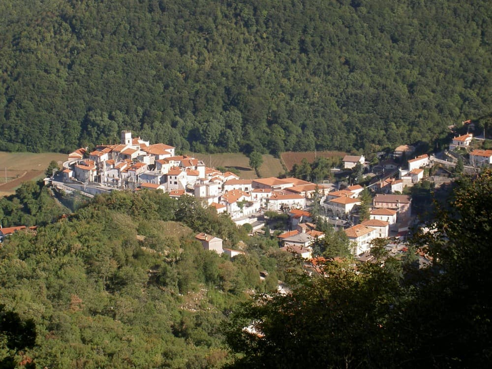 Viticuso, borgo collinare in provincia di Frosinone