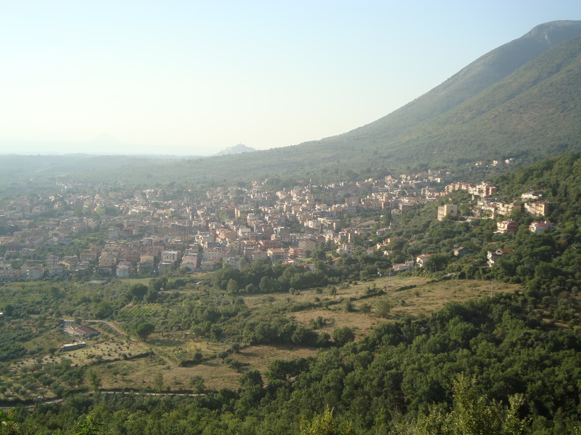 Marcellina, borgo collinare in provincia di Roma