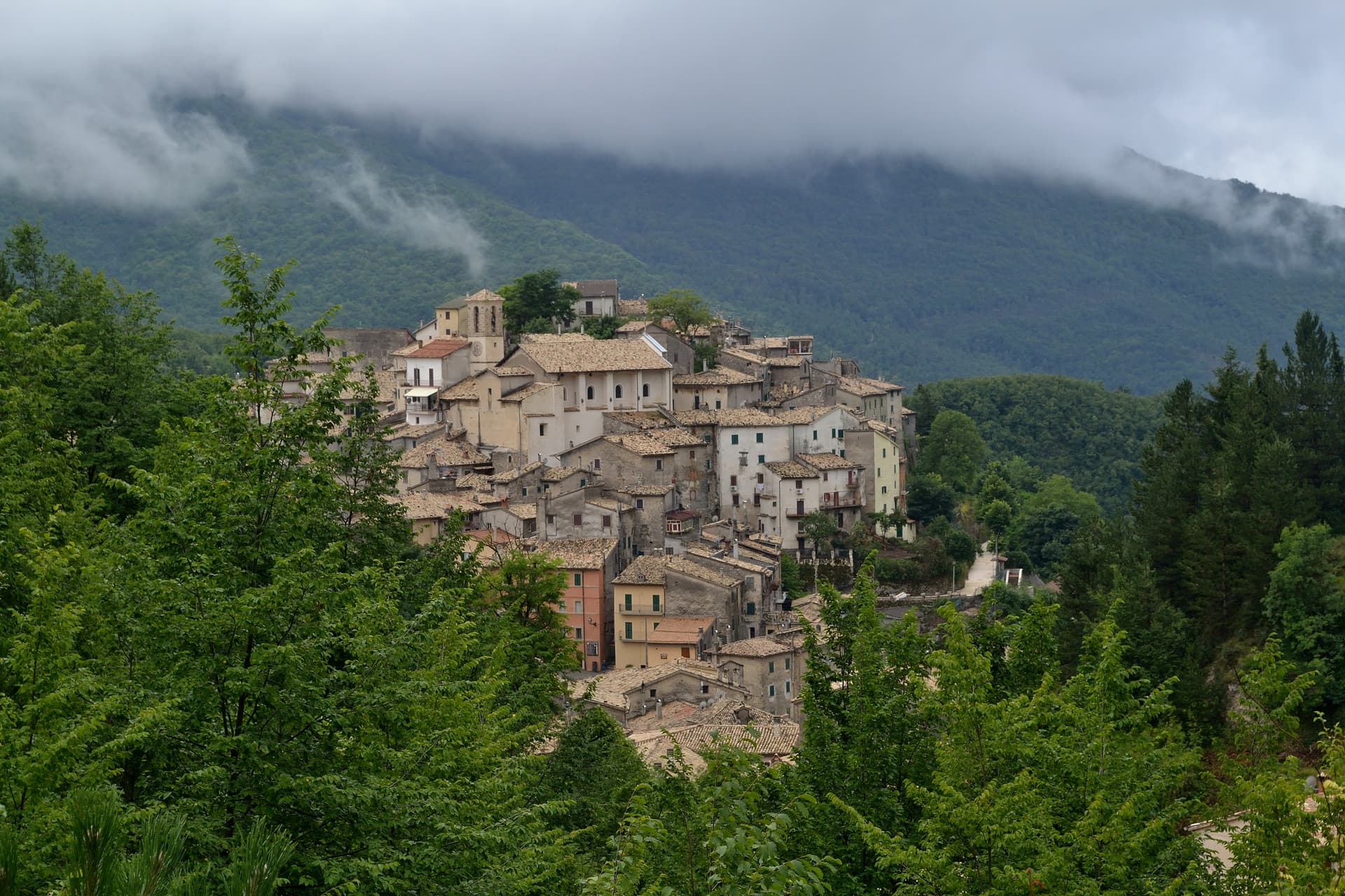Filettino, borgo collinare in provincia di Frosinone