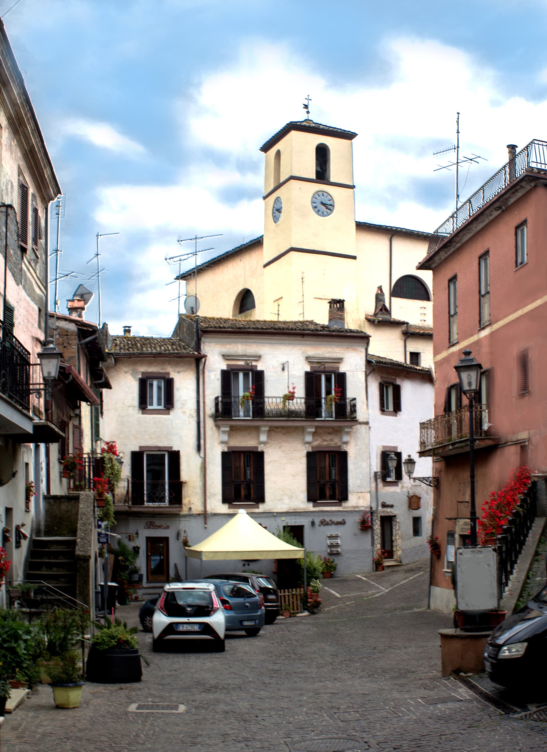 Labico, borgo collinare in provincia di Roma