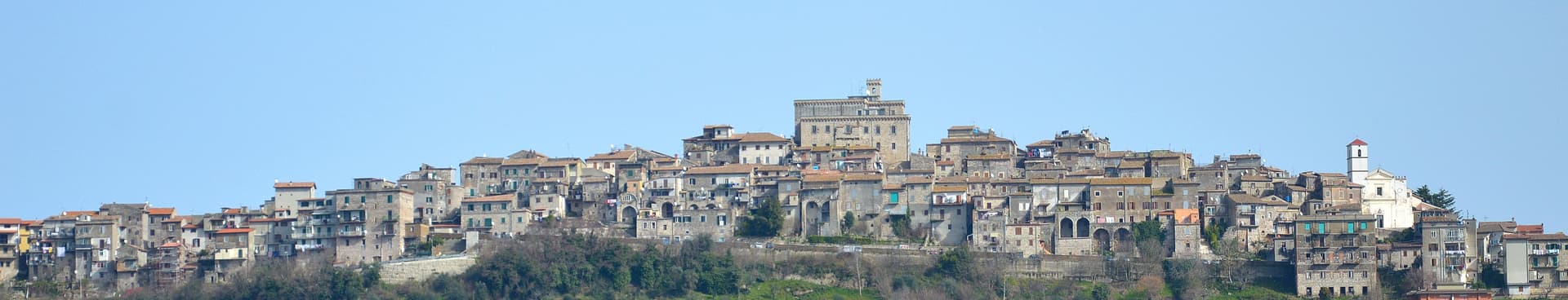 Gavignano, borgo collinare in provincia di Roma