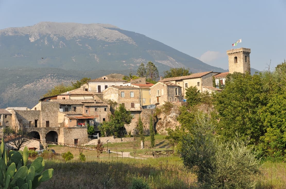 Aquino, borgo collinare in provincia di Frosinone