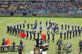 Amaseno Marching Band ai compionati Mondiali di Marching Band a Kerkade (Olanda)
