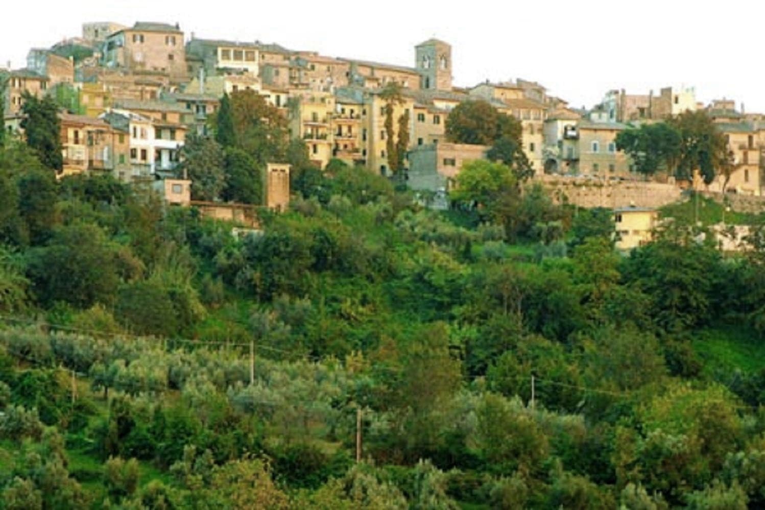 Montopoli di Sabina, borgo collinare in provincia di Rieti