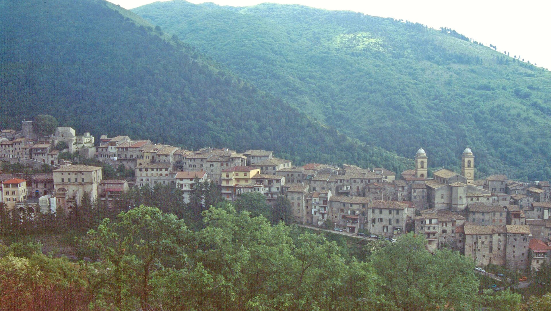 Piglio, borgo collinare in provincia di Frosinone