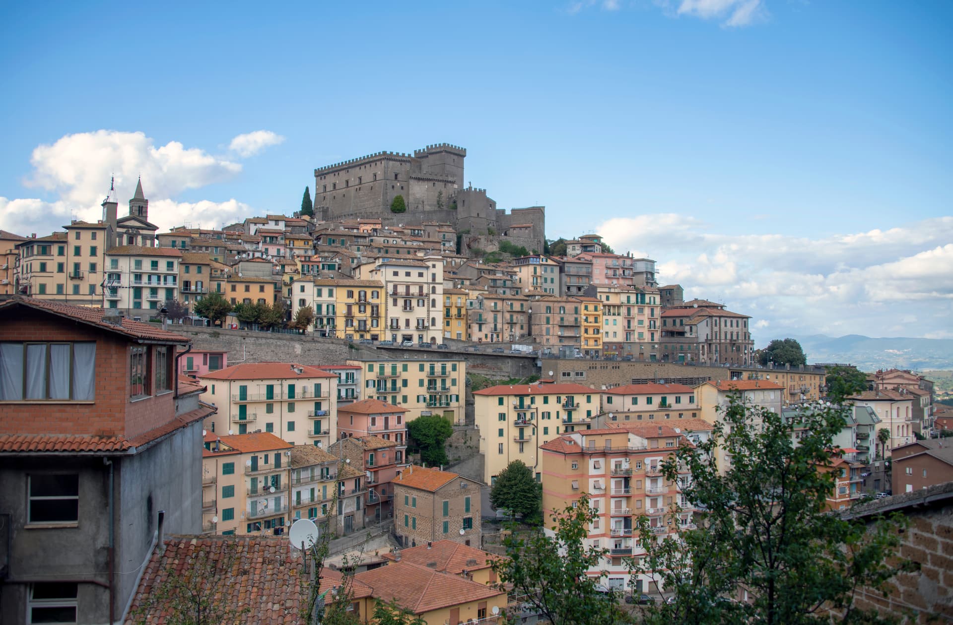 Soriano nel Cimino, borgo collinare in provincia di Viterbo