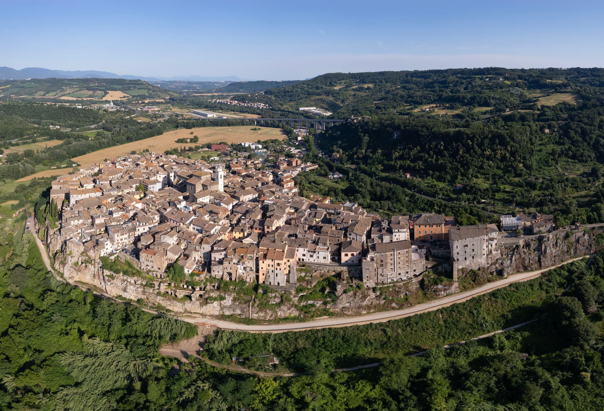 Orte, borgo collinare in provincia di Viterbo