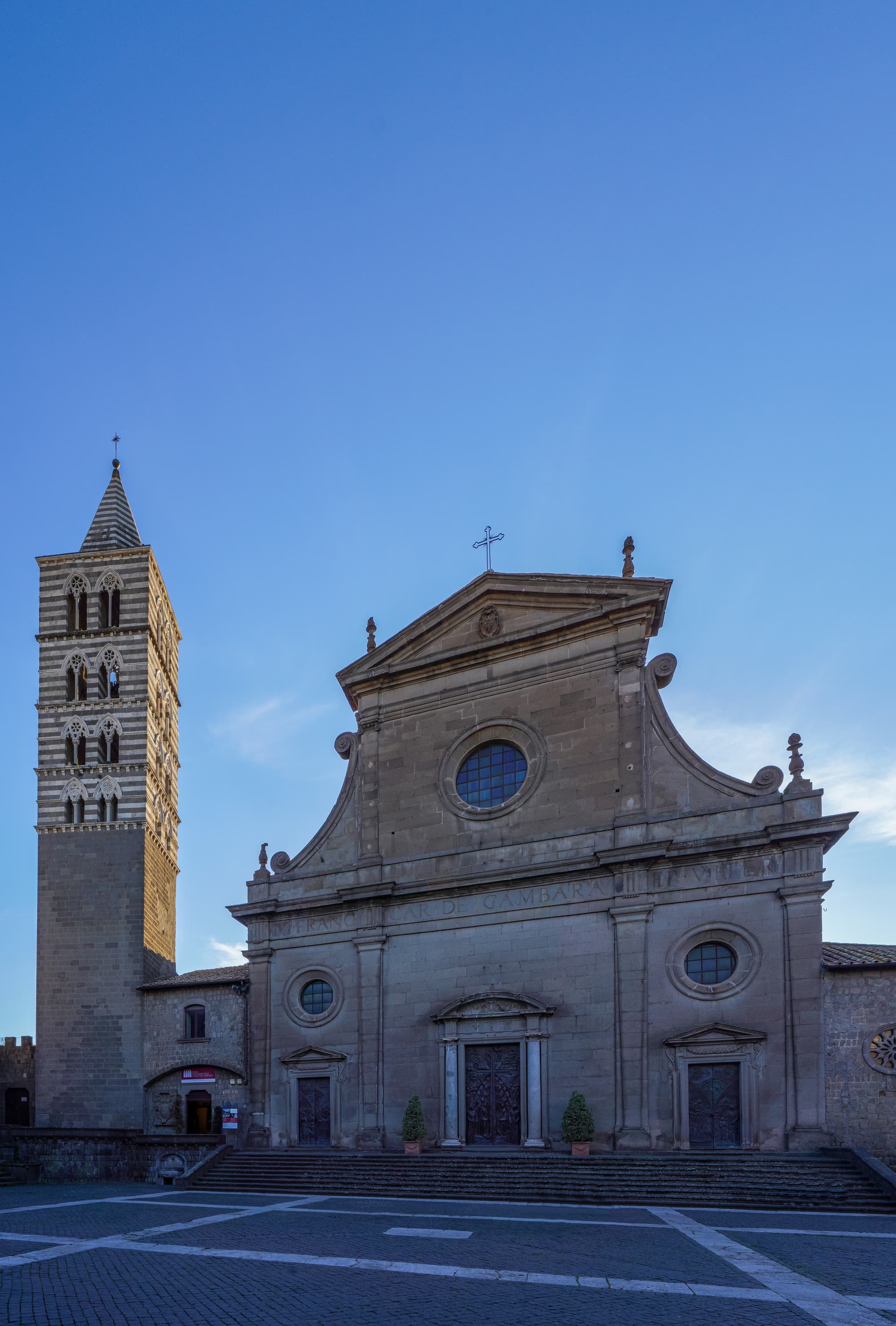 Viterbo, borgo collinare in provincia di Viterbo