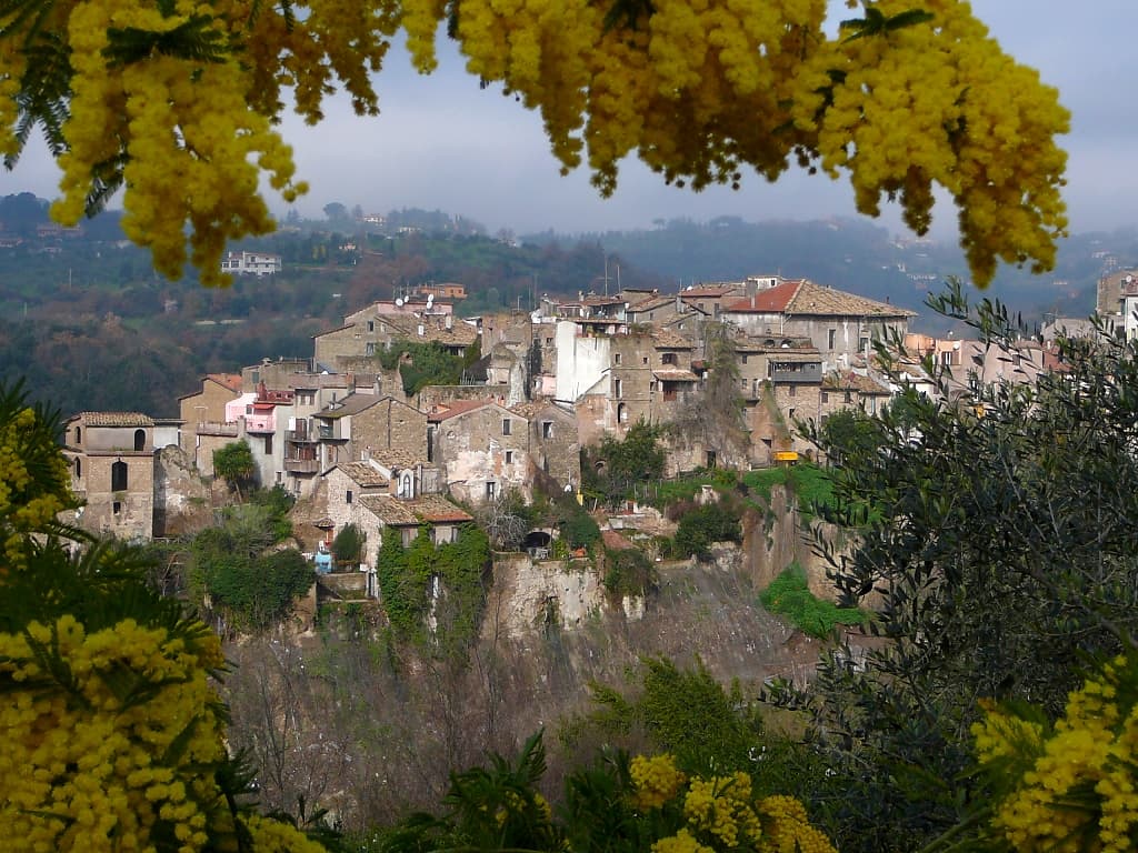 Capena, borgo collinare in provincia di Roma