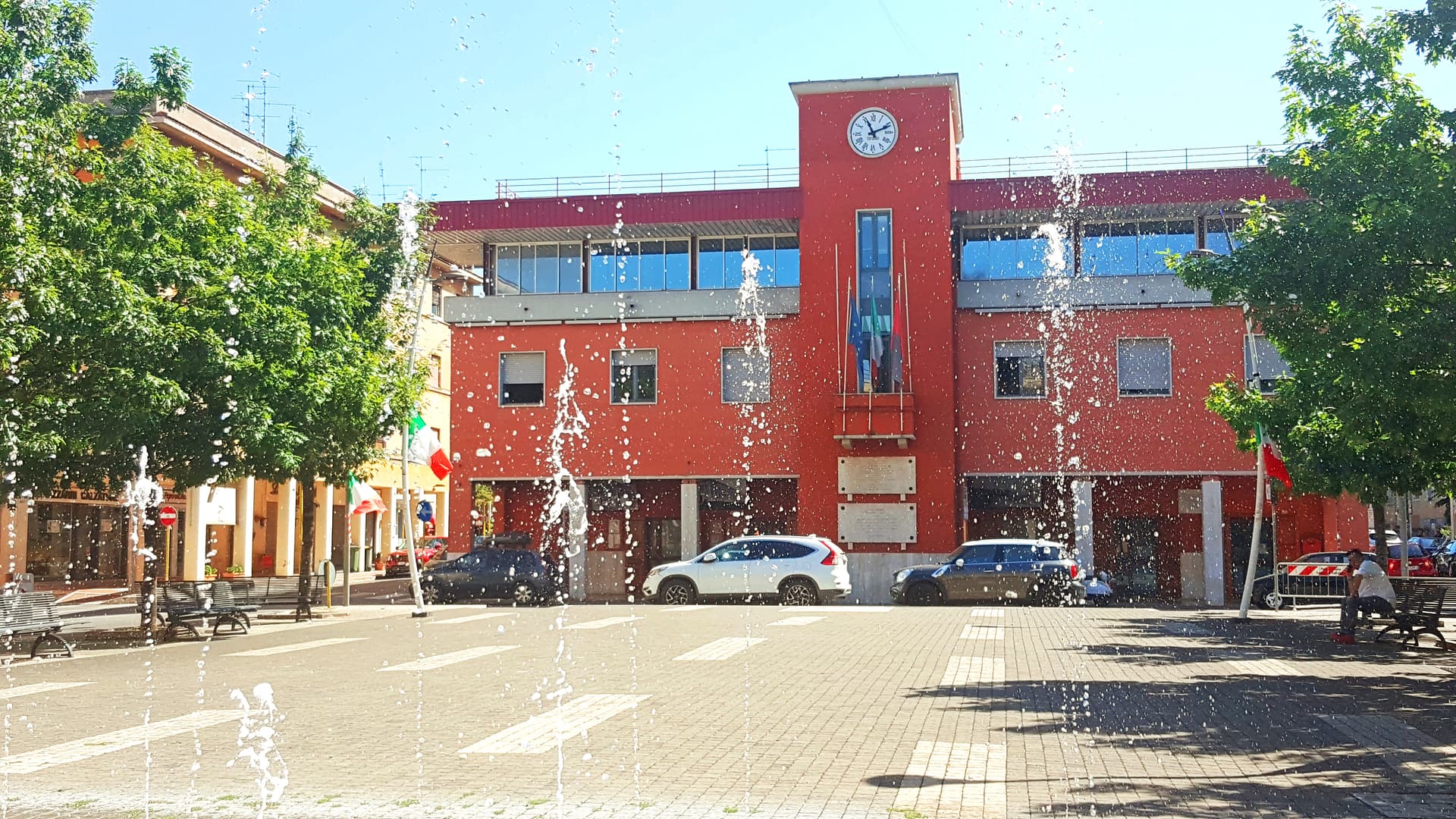 Colleferro, borgo collinare in provincia di Roma