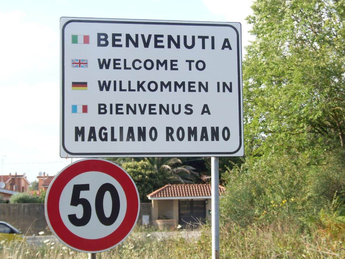 Magliano Romano, borgo collinare in provincia di Roma