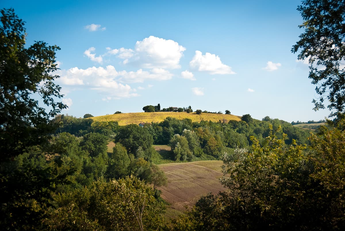 Selci, borgo collinare in provincia di Rieti