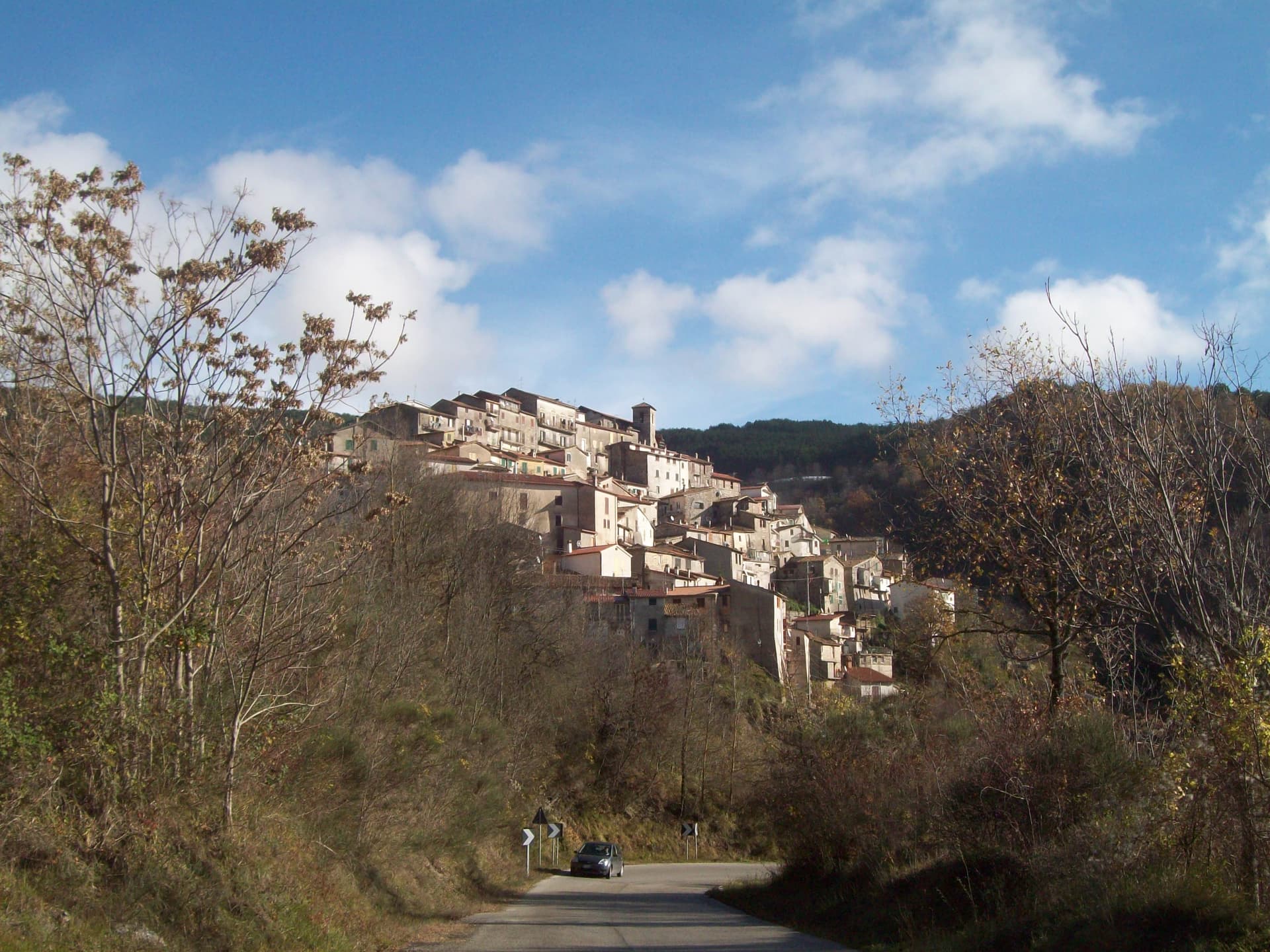 Pozzaglia Sabina, borgo collinare in provincia di Rieti