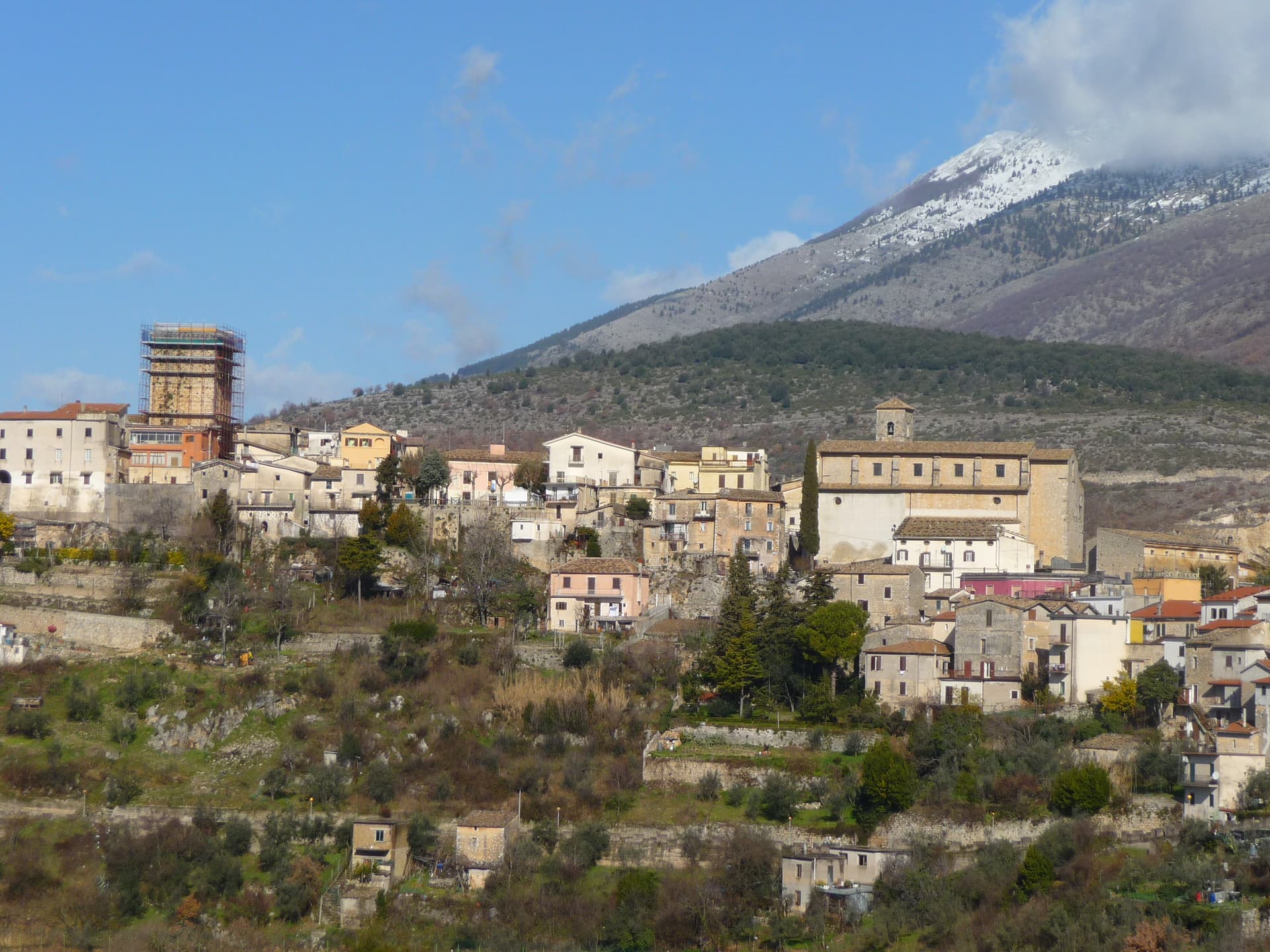 Campoli Appennino, borgo montano in provincia di Frosinone