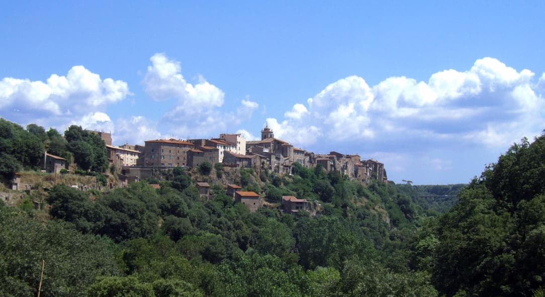 Blera, borgo collinare in provincia di Viterbo