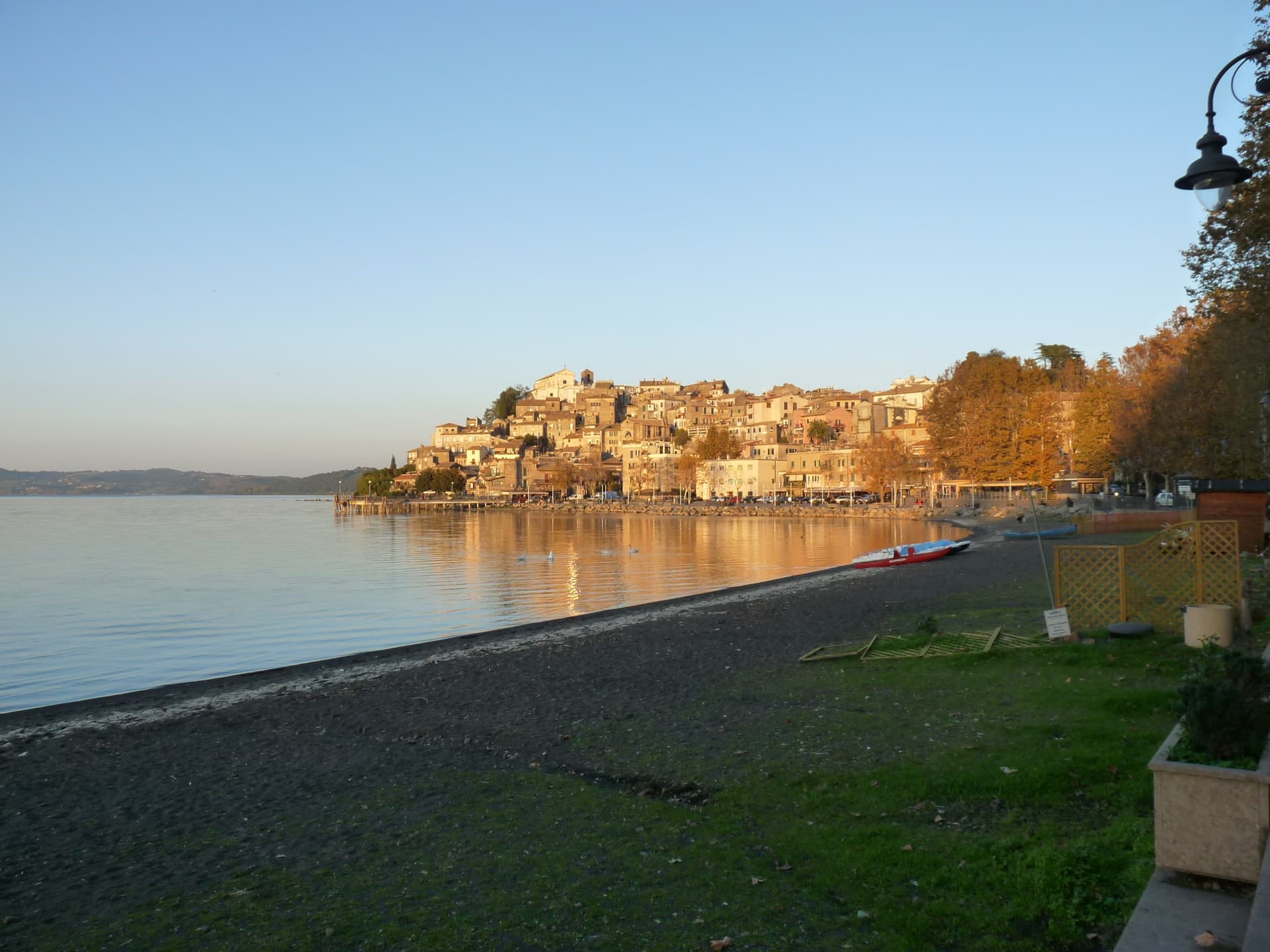 Anguillara Sabazia (Roma): Vista di Angiullara Sabazia