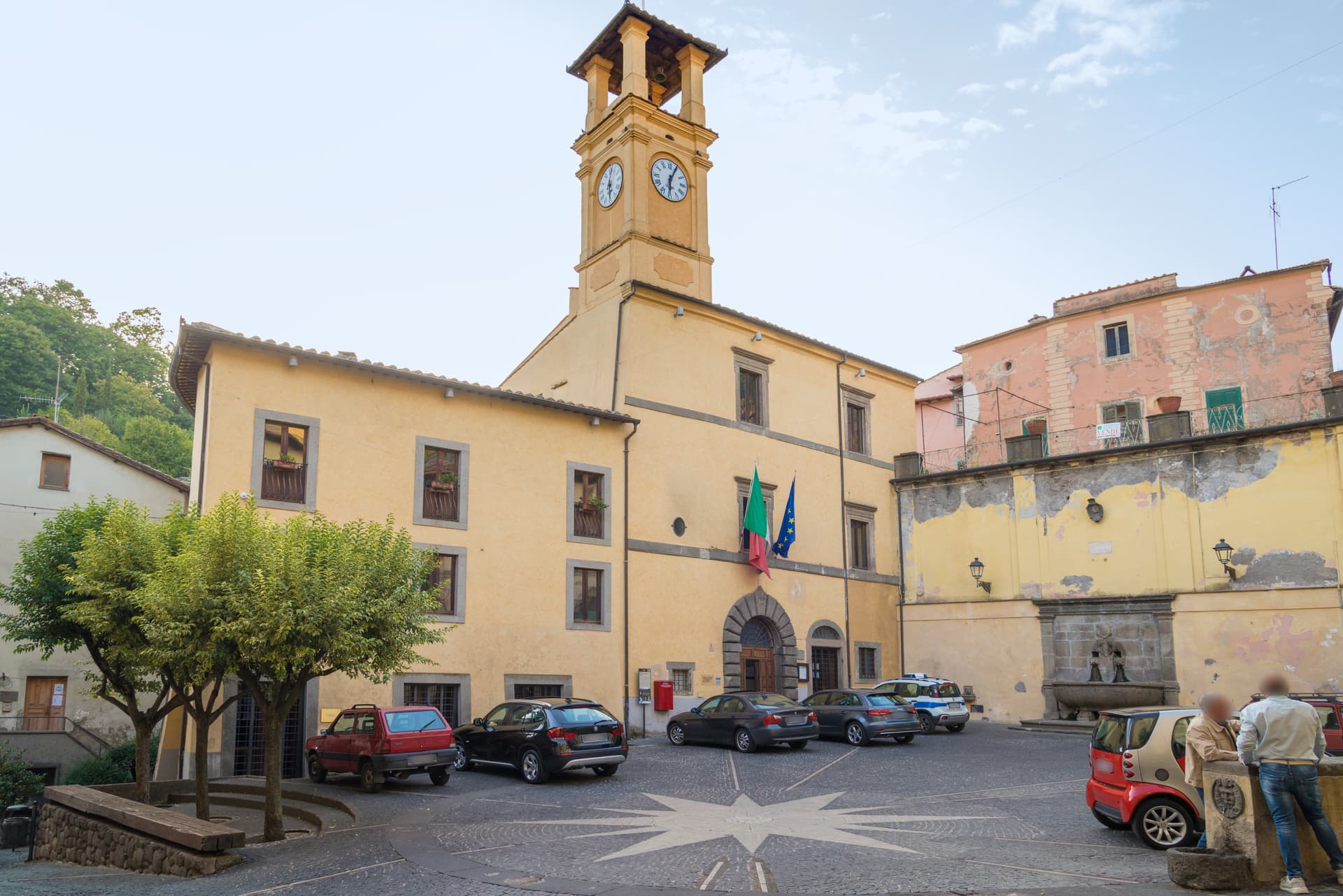Canepina, borgo collinare in provincia di Viterbo