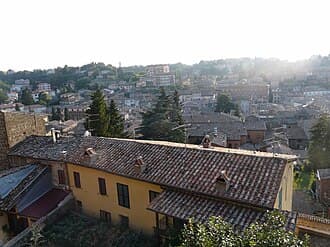 Panorama di Acquapendente, Lazio, Italia