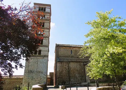 Vasanello (Viterbo): Chiesa di San Salvatore e torre campanaria