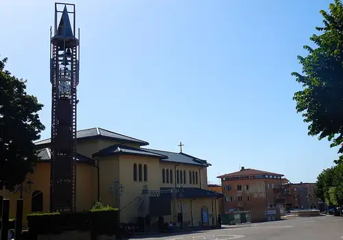 Lariano (Roma): Chiesa Parrocchiale Santa Maria Intemerata e campanile