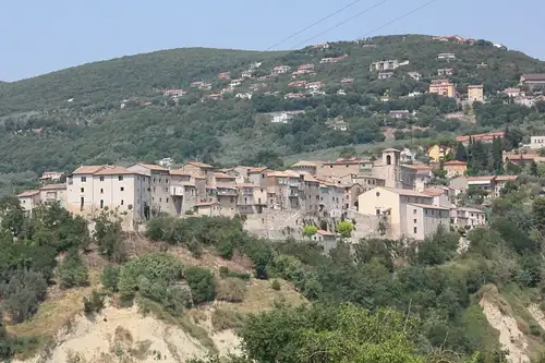Panorama of Alviano, Province of Terni, Umbria, Italy